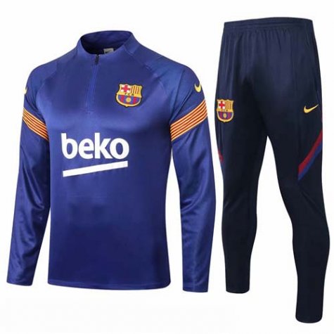 Survetement Barcelone 2020-21 blue