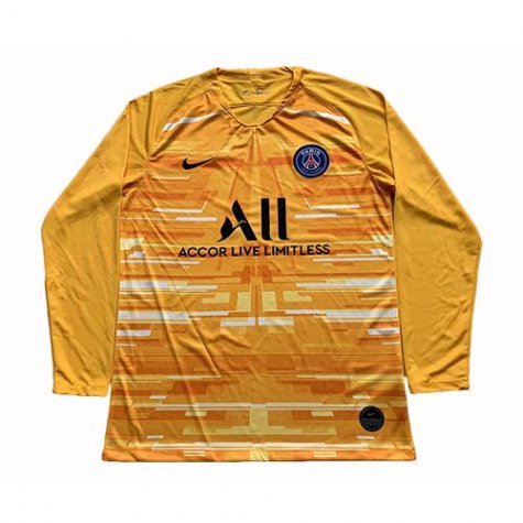 Maillot PSG Manche Longue Portero yellow 2019-20