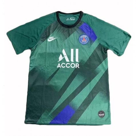 Thailande Maillot PSG Gardien de but green 2019-20