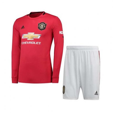 Maillot Manchester United Enfant Manche Longue Domicile 2019-20