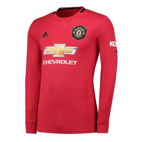 Maillot Manchester United Manche Longue Domicile 2019-20