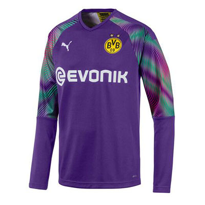 Maillot Dortmund Manche Longue Gardien de but Exterieur 2019-20