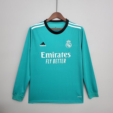 Maillot Real Madrid Manche Longue Third 2021-2022