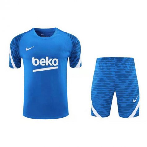 Thailande Maillot Barcelone Training Blue 2021-2022