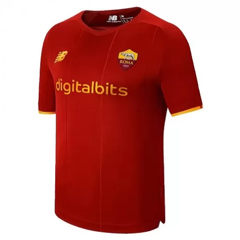 Thailande Maillot As Roma Domicile 2021-22