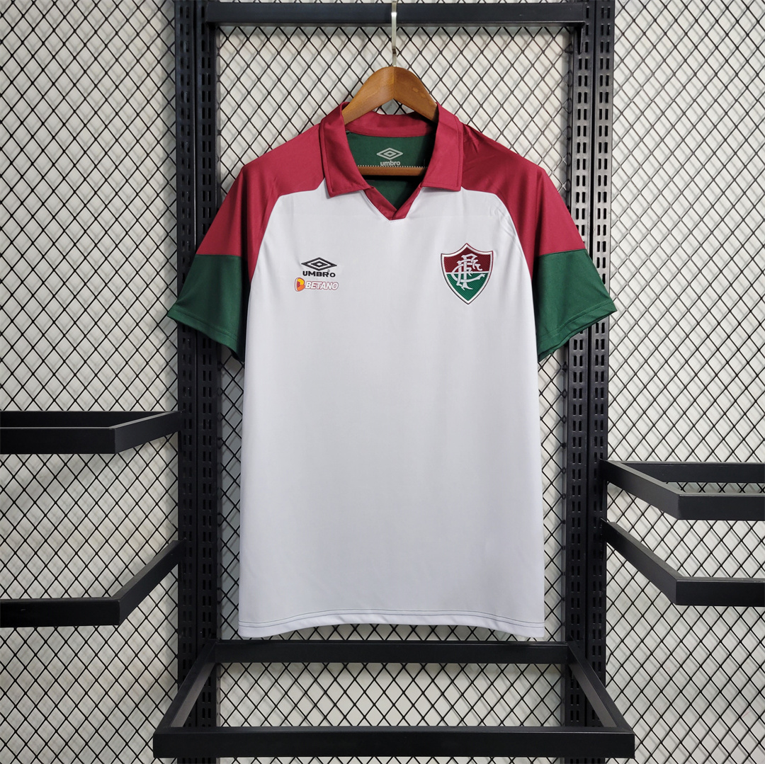 Fluminense Maillot Vetements de Entrainement Blanc 2023-2024