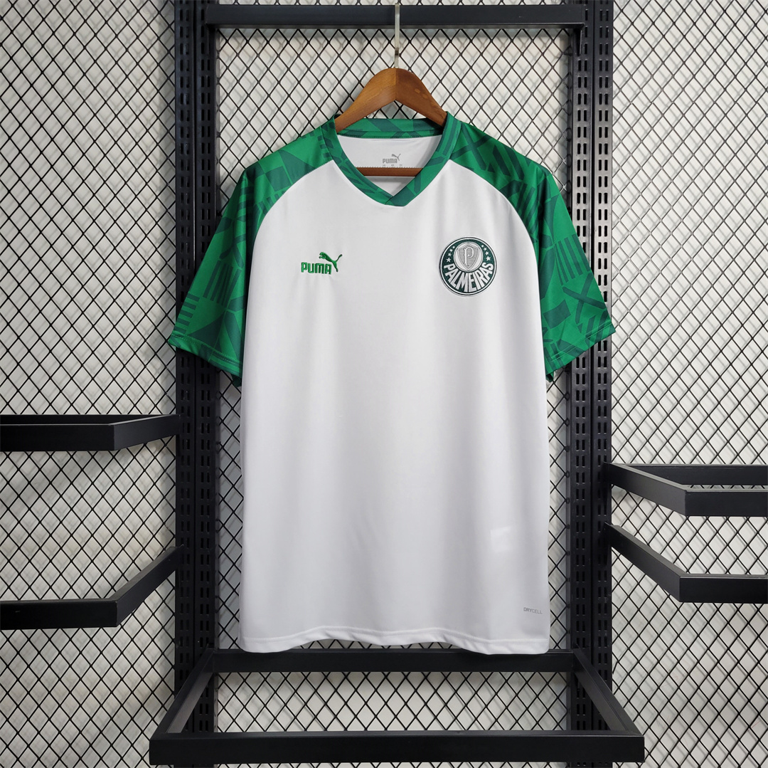 Palmeiras Maillot Vetements de Entrainement Blanc 2023-2024