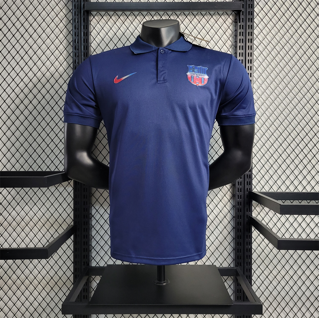 Polo Barcelone Treasure Blue Maillot de Entrainement 2023-2024