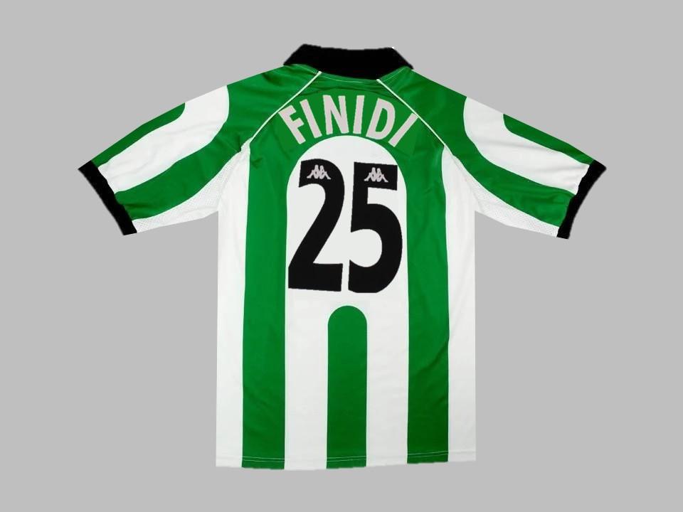 Betis 1998 1999 Finidi 25 Home Shirt