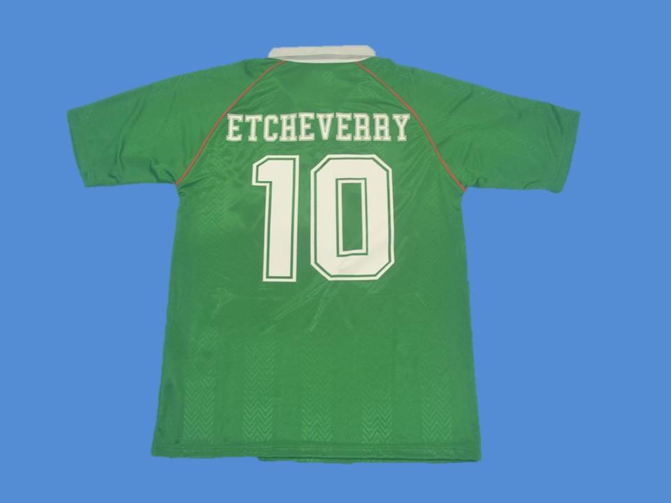 Bolivia Retro Etcheverry 10 Home Jersey