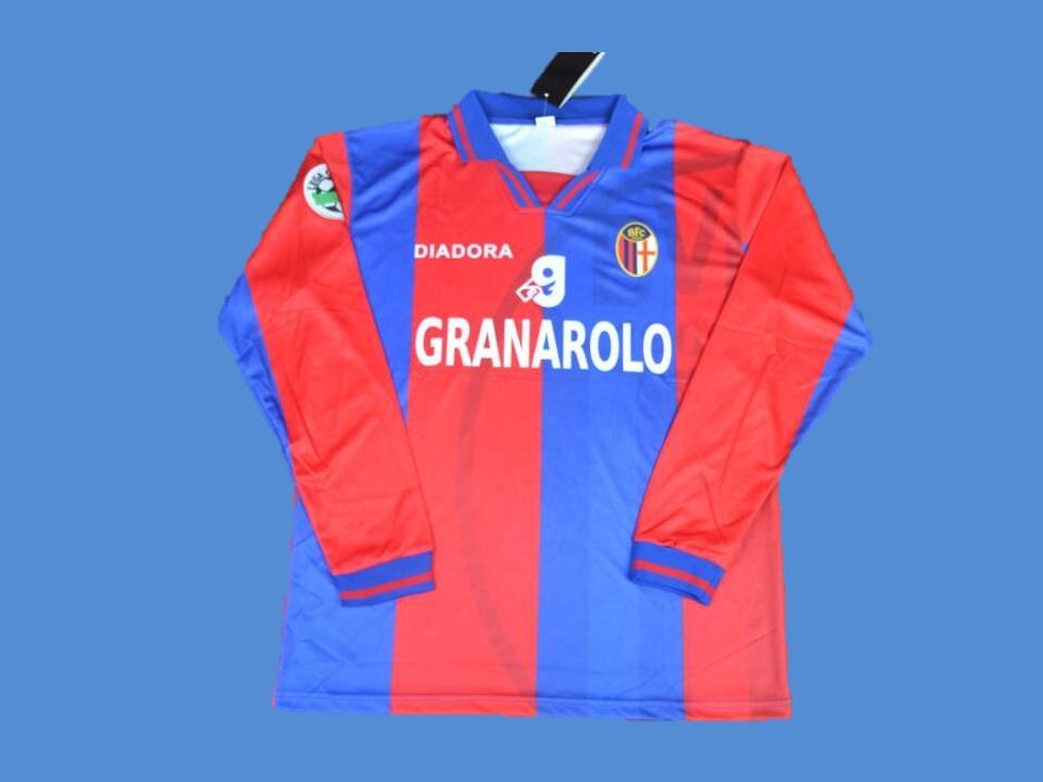 Bologna 1997 1998 Home Jersey Long Sleeve Serie A