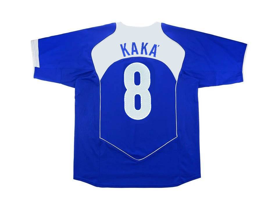 Brazil Brasil 2004 Kaka 8 Away Jersey