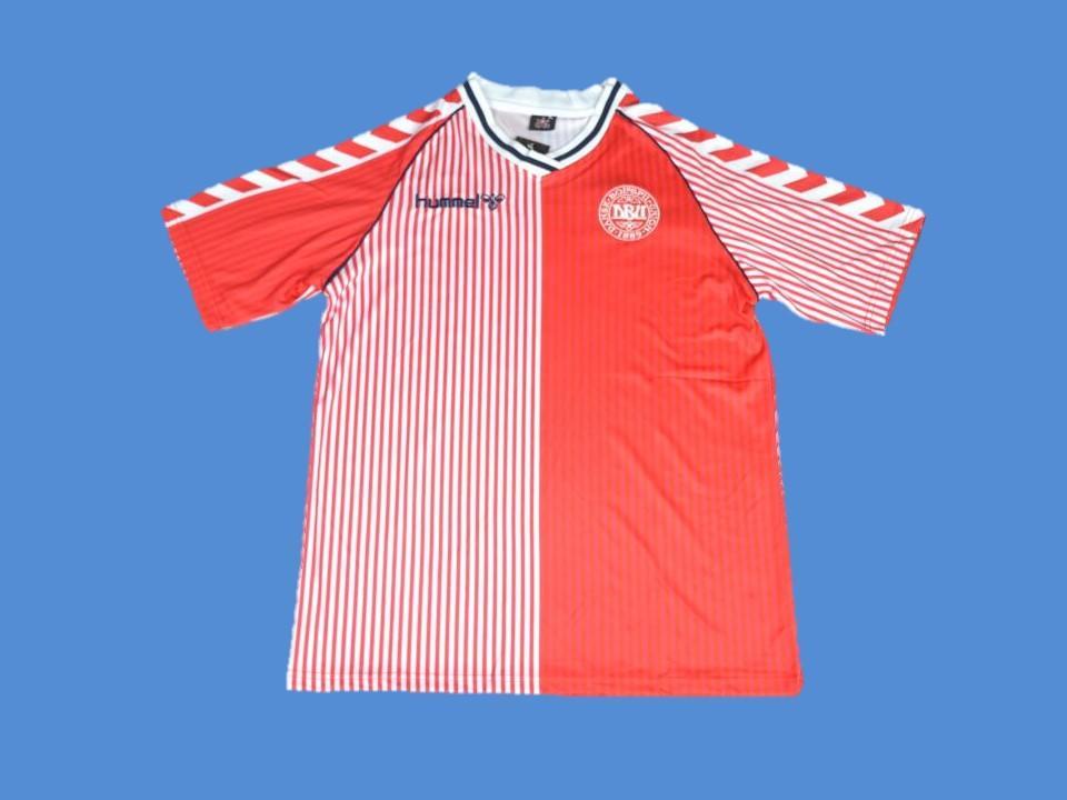 Denmark 1986 Home Jersey