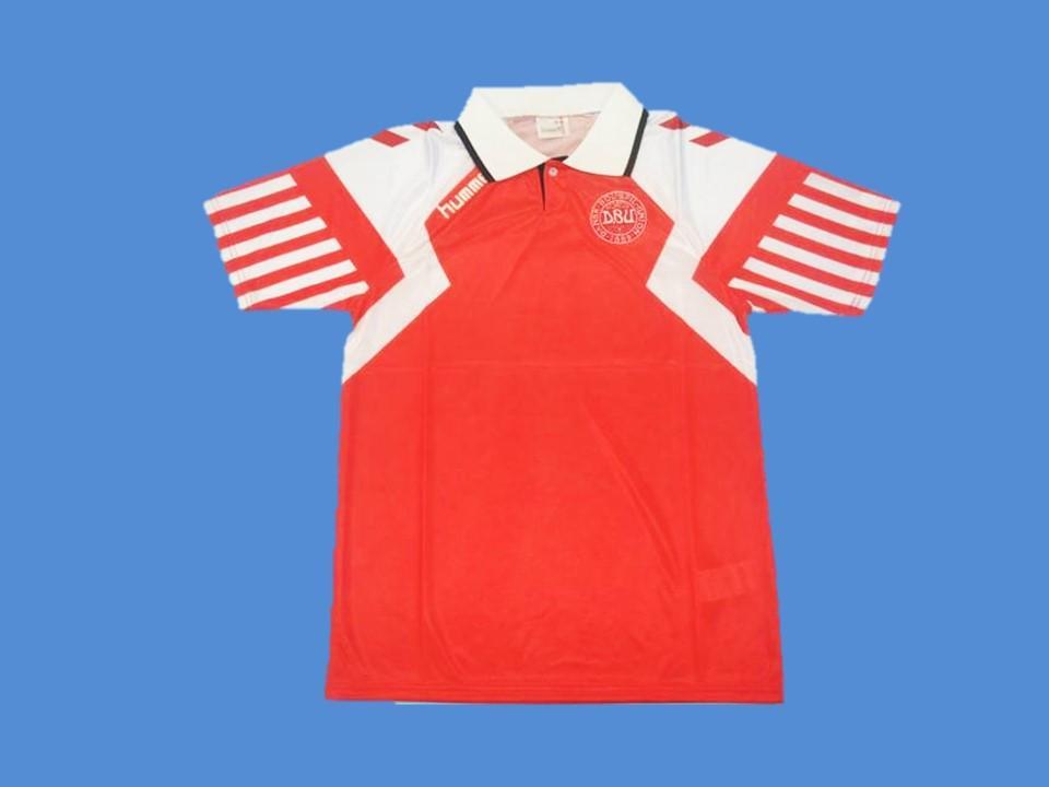 Denmark 1992 Home Jersey