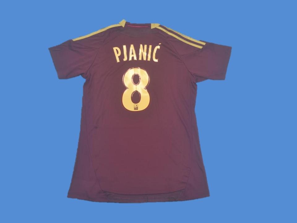 Lyon 2010 2011 Pjanic 8 Away Jersey