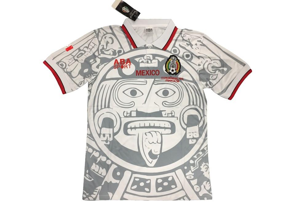 Mexico 1998 World Cup Away Football Shirt