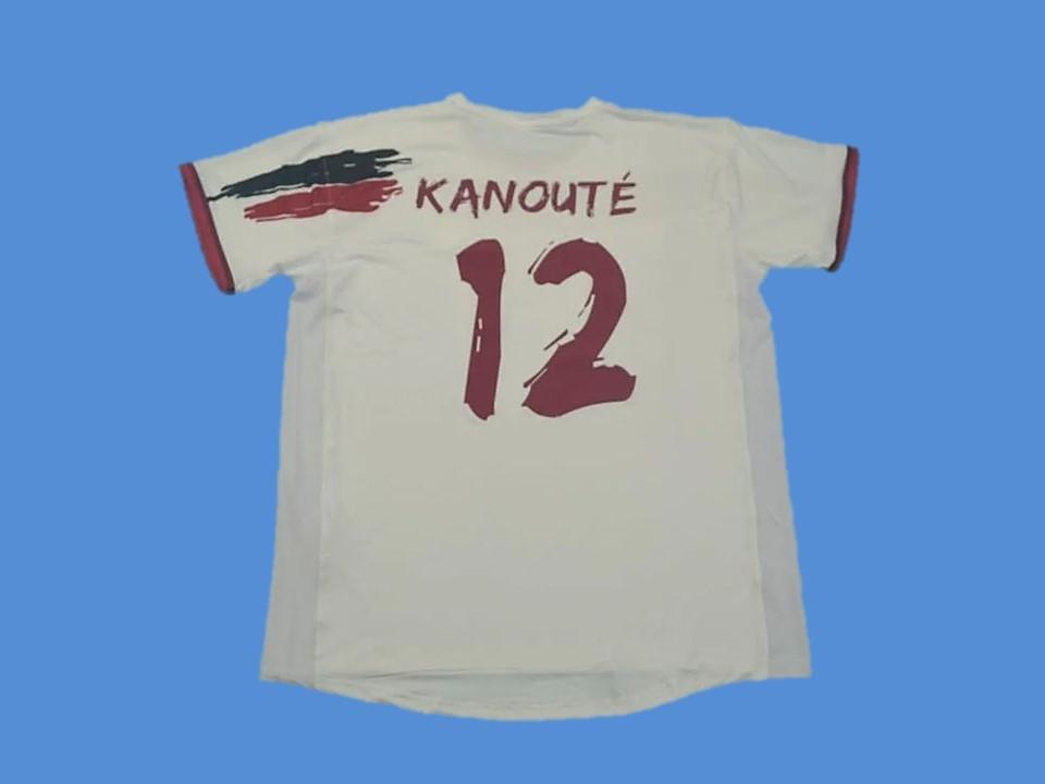 Sevilla 2006 2007 Kanoute 12 Home Jersey