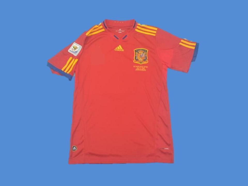 Spain 2010 Espaa World Cup Home Jersey