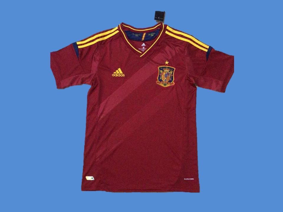 Spain 2012 Espaa Home Jersey