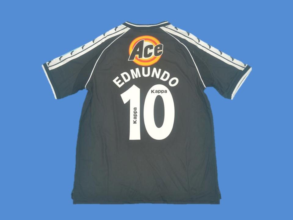 Vasco Da Gama 2000 2001 Edmundo 10 Black Jersey