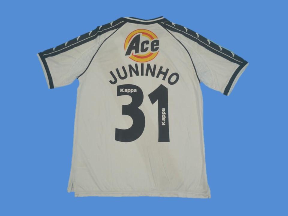 Vasco Da Gama 2000 2001 Juninho 31 White Jersey