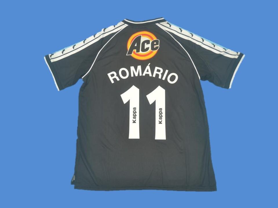 Vasco Da Gama 2000 2001 Romario 11 Black Jersey