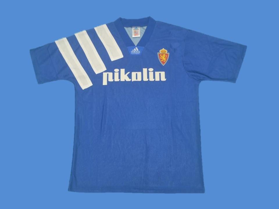 Zaragoza 1992 1993 Away Jersey Pikulin